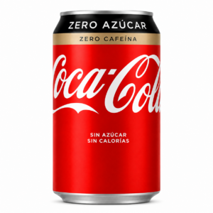 Coca Cola Zero Zero Lata 33 cl. 24 UDS