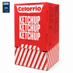 Ketchup Celorrio sobres 12 g. 200 UDS