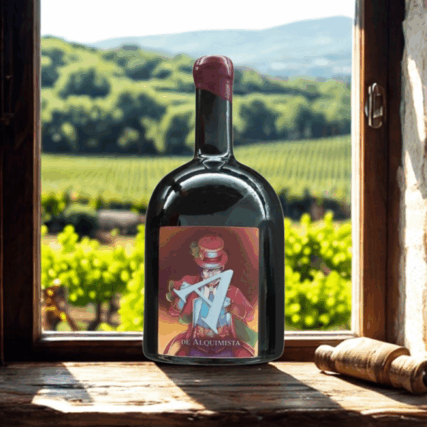 A de Alquimista tinto clarete 75cl.