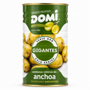 Aceitunas Gigantes con Anchoa Domi 600 g