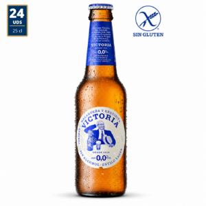 Cerveza Victoria 0,0 sin gluten 25 cl. 24 UDS