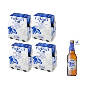 Cerveza Victoria 0,0 sin gluten N/R 25cl.24uds.