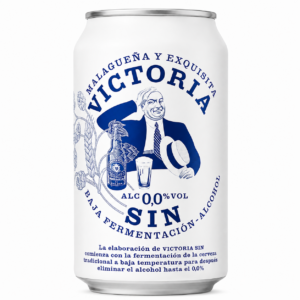 Cerveza Victoria 0,0 sin gluten 33 cl. 24 UDS