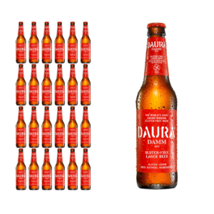 Cerveza Daura 33cl.24uds.Retornable HOSTELERÍA