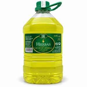 Licor de Hierbas con Orujo Lial garrafa 3 L