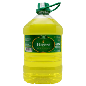 Licor de hierbas con orujo LIAL garrafa 3L.