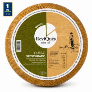 Queso Mezcla Semicurado Reviques 3 kg