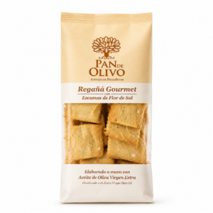 Regañá Gourmet con Escamas de Flor de Sal Pan de Olivo 200 g