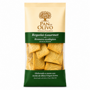 Regañá Gourmet con Romero Pan de Olivo 200 g