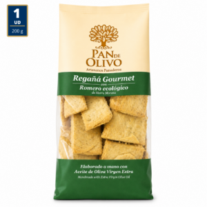 Regañá Gourmet con Romero Pan de Olivo 200 g