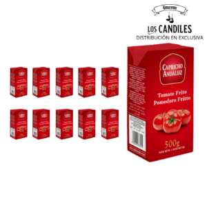 Tomate frito CAPRICHO ANDALUZ Brik 500gr.10uds.