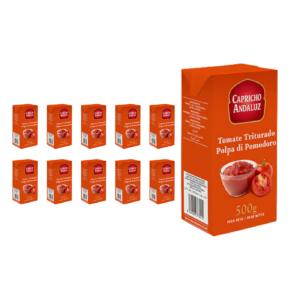 Tomate Triturado CAPRICHO ANDALUZ Brik 500gr.10uds.