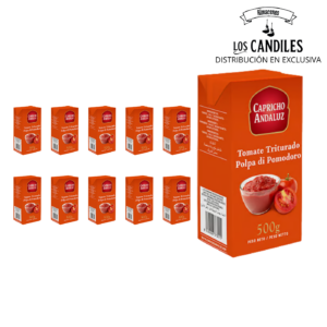 Tomate Triturado CAPRICHO ANDALUZ Brik 500gr.10uds.