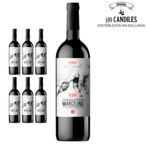 Marcelino rioja crianza 2021 tinto 75cl.6uds.
