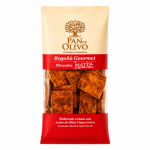 Regañá Gourmet con Pimentón Pan de Olivo 200 g