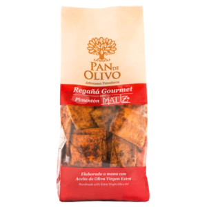 Regañá gourmet con pimentón PAN DE OLIVO 200gr.