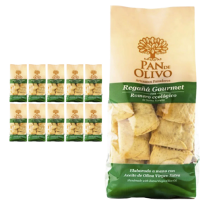 Regañá gourmet con romero PAN DE OLIVO 200gr.Caja 10uds.