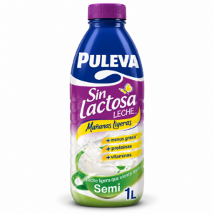Leche Puleva Mañanas Ligeras Semi 1 L • 6 uds